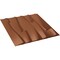 Ekena Millwork 19 5/8in. W x 19 5/8in. H Brick Wave EnduraWall Decorative 3D Wall Panel Covers 2.67 Sq. Ft. WP20X20BVBCO - alternate 3